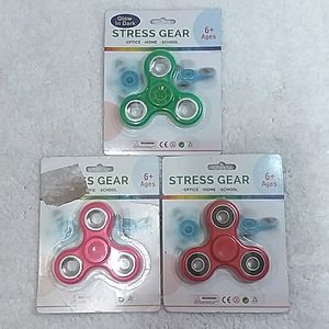 *5/$20* 3 Stress Gear Fidget Spinners